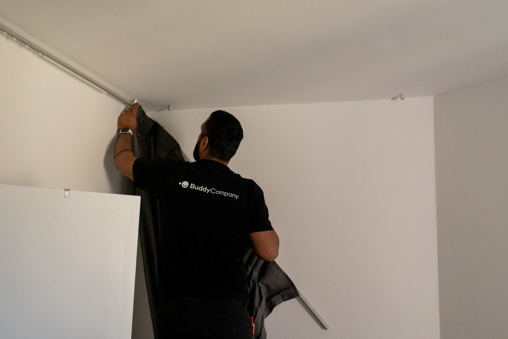 Curtain Rod Installment